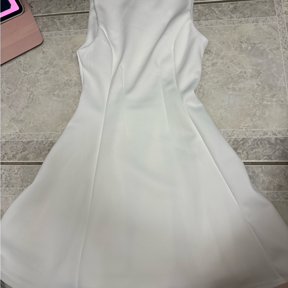 SHEIN White Asymmetrical Dress